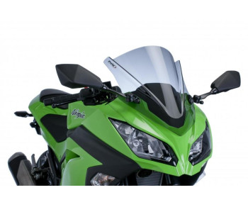 Z-RACING SCREEN FOR KAWASAKI NINJA 300 2013-2017 - SMOKE